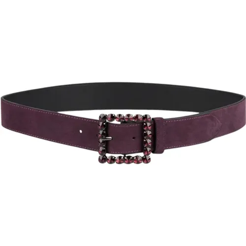 Square buckle belt , female, Sizes: S, M, L - Alma en Pena - Modalova