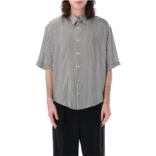 Short Sleeve Shirts , male, Sizes: M, L, S - Ami Paris - Modalova