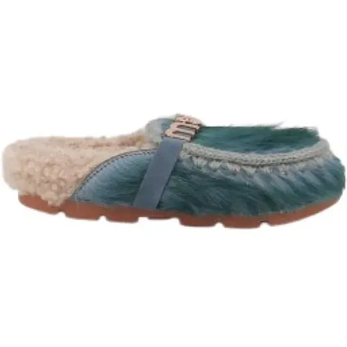 Flat Women's Slide Clogs , female, Sizes: 3 UK, 4 UK - Mou - Modalova