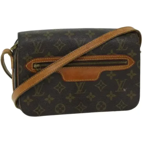 Pre-owned Canvas shoulder-bags , female, Sizes: ONE SIZE - Louis Vuitton Vintage - Modalova