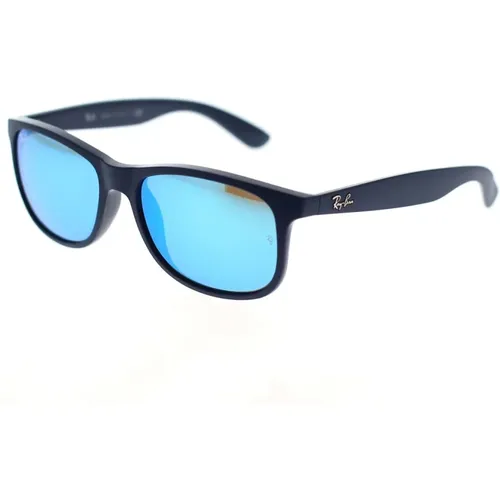 Andy Sunglasses with Mirror Lenses , unisex, Sizes: 55 MM - Ray-Ban - Modalova