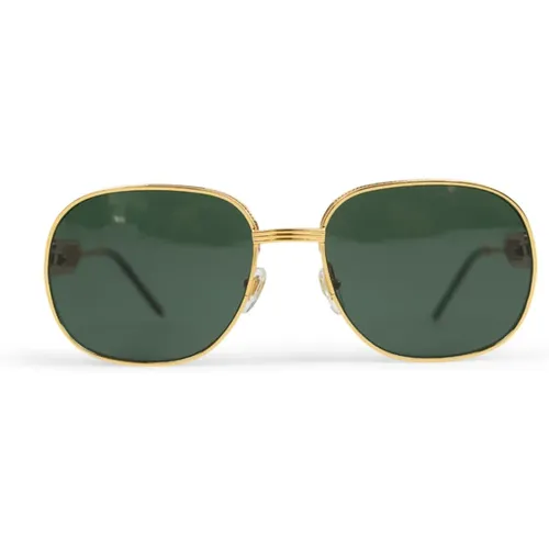 Gold/Black Sunglasses , male, Sizes: ONE SIZE - Casablanca - Modalova