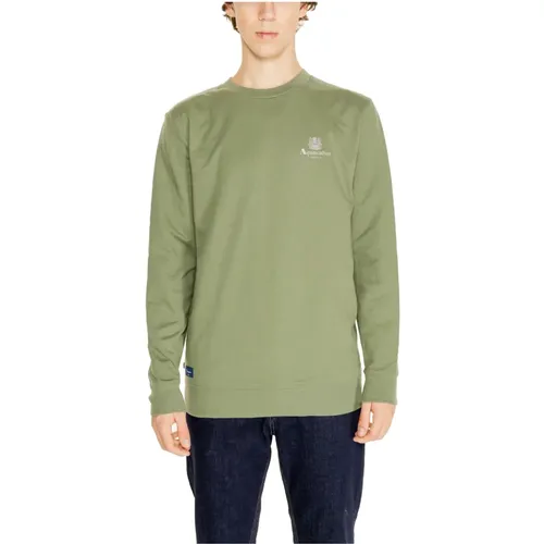 Baumwoll Herren Sweatshirt , Herren, Größe: 2XL - Aquascutum - Modalova