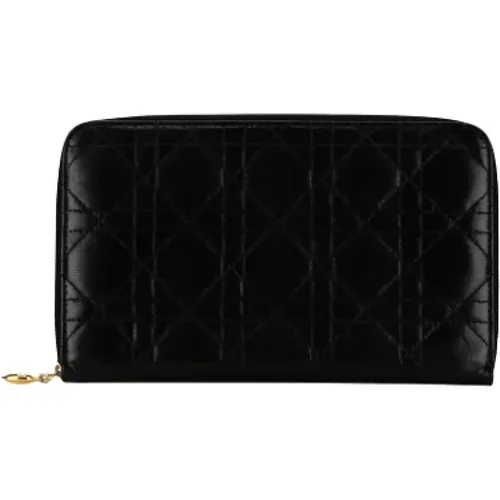 Pre-owned Leather wallets , female, Sizes: ONE SIZE - Dior Vintage - Modalova