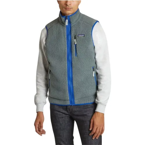 Retro Pile Sleeveless Fleece Jacket , male, Sizes: L, XL, M, S - Patagonia - Modalova