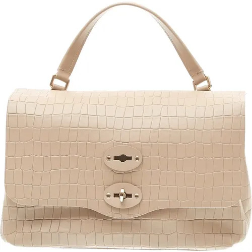 Leather Handbag , female, Sizes: ONE SIZE - Zanellato - Modalova