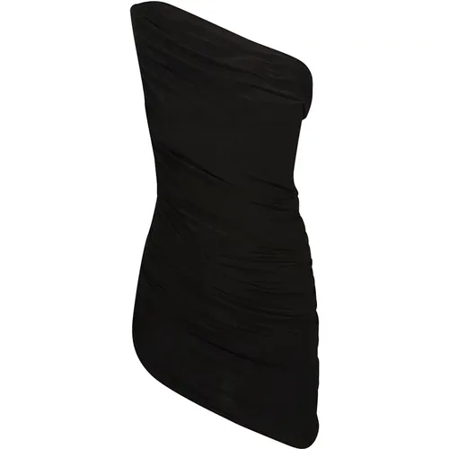 Schwarzes Mini Kleid , Damen, Größe: M - Norma Kamali - Modalova