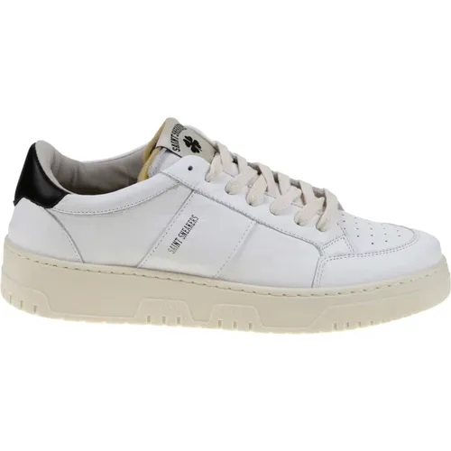 Leather Golf Sneakers , male, Sizes: 9 UK, 8 UK, 6 UK, 11 UK, 10 UK - Saint Sneakers - Modalova