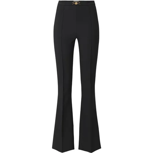 Schwarze Hose , Damen, Größe: XL - Elisabetta Franchi - Modalova