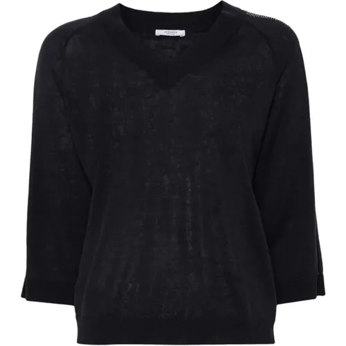 Ink Sweater , female, Sizes: L, S, XL - PESERICO - Modalova