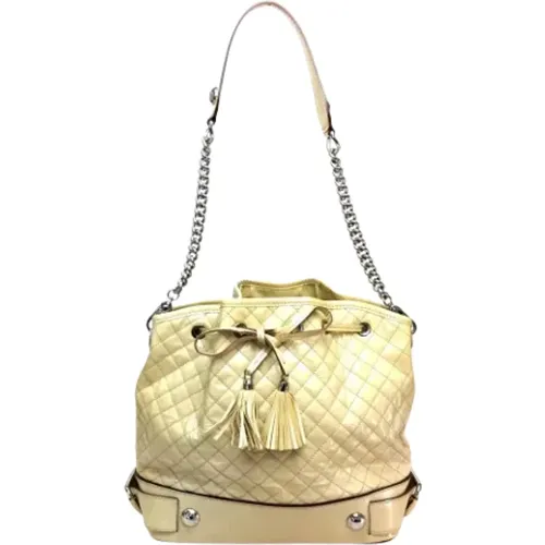 Pre-owned Leather shoulder-bags , female, Sizes: ONE SIZE - Dolce & Gabbana Pre-owned - Modalova