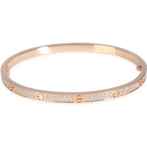 Pre-owned Rose Gold bracelets , female, Sizes: ONE SIZE - Cartier Vintage - Modalova