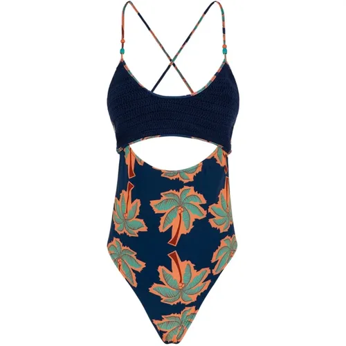 Exotischer Monokini Badeanzug , Damen, Größe: S - Me-Fui - Modalova