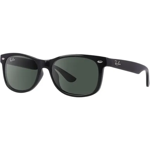 Neue Wayfarer Junior Sonnenbrille Grüne Linse , unisex, Größe: XL - Ray-Ban - Modalova