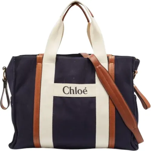 Pre-owned Canvas totes , female, Sizes: ONE SIZE - Chloé Pre-owned - Modalova