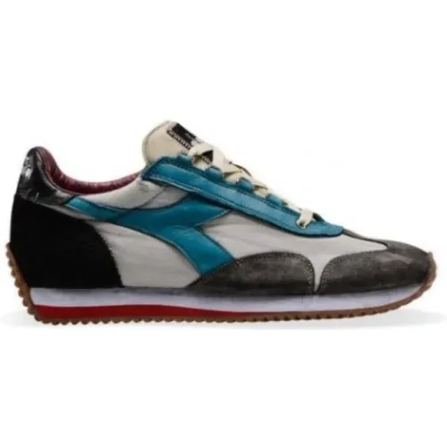 Sportliche Niedrige Sneakers mit Diagonalen Streifen , Herren, Größe: 41 EU - Diadora - Modalova