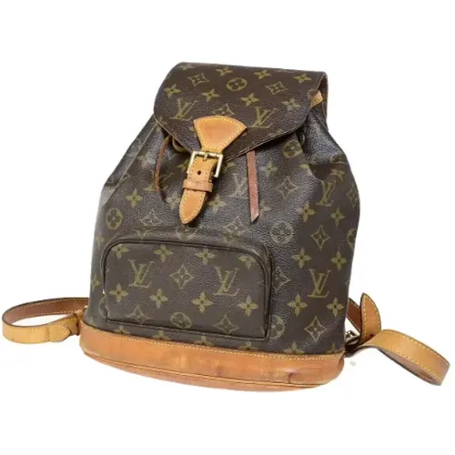 Pre-owned Canvas backpacks , female, Sizes: ONE SIZE - Louis Vuitton Vintage - Modalova