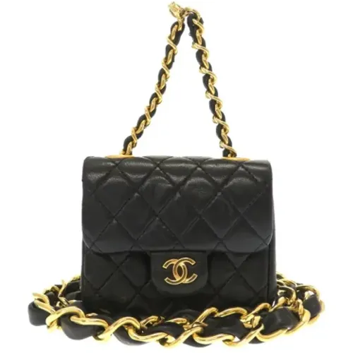 Pre-owned Leather chanel-bags , female, Sizes: ONE SIZE - Chanel Vintage - Modalova