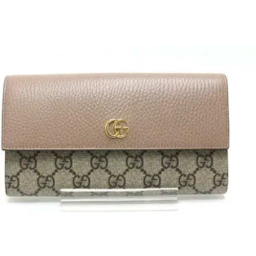 Pre-owned Leather Wallet , female, Sizes: ONE SIZE - Gucci Vintage - Modalova