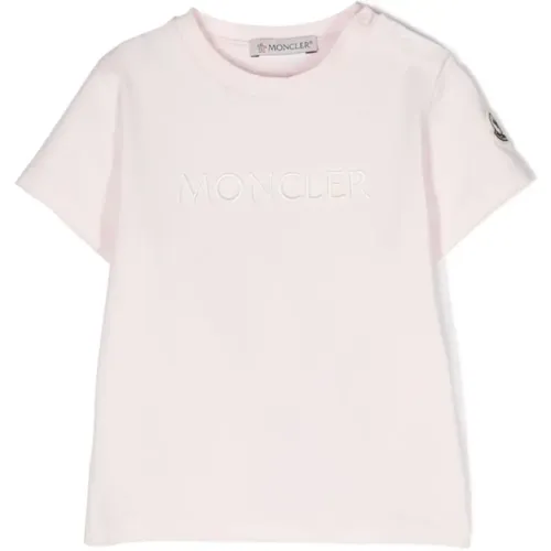 Kinder T-Shirt SS Freizeitkleidung - Moncler - Modalova
