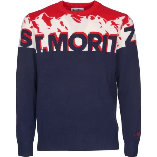 Stilvolle Pullover Kollektion , Herren, Größe: L - MC2 Saint Barth - Modalova