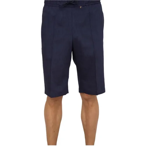 Stylische Bermuda Shorts für Männer , Herren, Größe: XL - Corneliani - Modalova