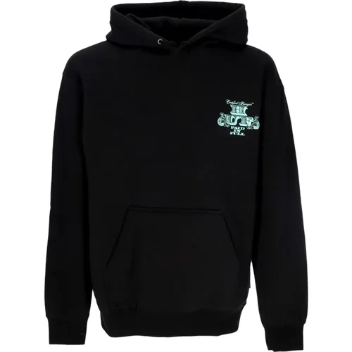 Schwarzer Streetwear Hoodie , Herren, Größe: XL - HUF - Modalova