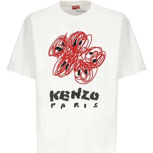 T-Shirts,Weiße T-Shirts und Polos - Kenzo - Modalova