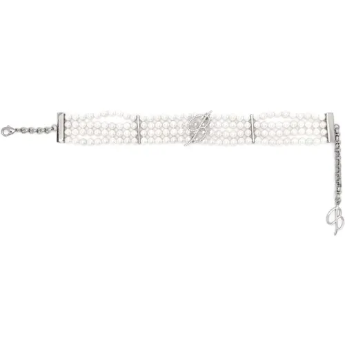Perlen Choker Halskette Blumarine - Blumarine - Modalova