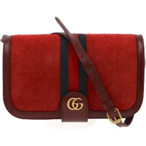 Pre-owned Leather crossbody-bags , female, Sizes: ONE SIZE - Gucci Vintage - Modalova