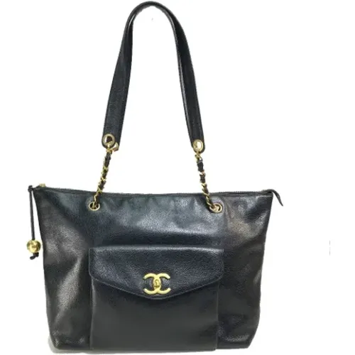 Pre-owned Leather chanel-bags , female, Sizes: ONE SIZE - Chanel Vintage - Modalova