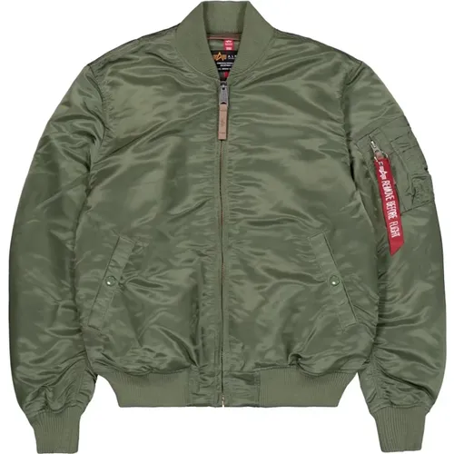 Stilvolle Bomberjacke mit moderner Funktionalität , Herren, Größe: 2XL - alpha industries - Modalova