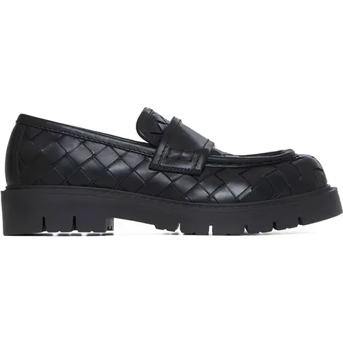 Schwarze flache Schuhe Eleganter Stil - Bottega Veneta - Modalova
