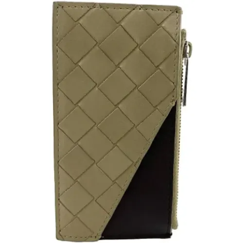 Pre-owned Leather wallets , female, Sizes: ONE SIZE - Bottega Veneta Vintage - Modalova