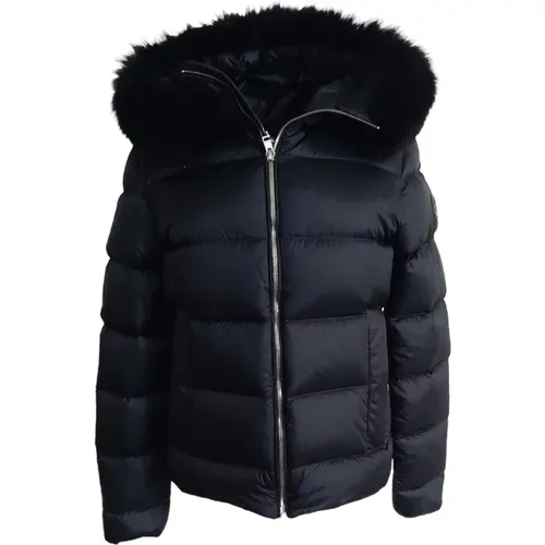 Down Jackets , female, Sizes: L, XS, M - Museum - Modalova