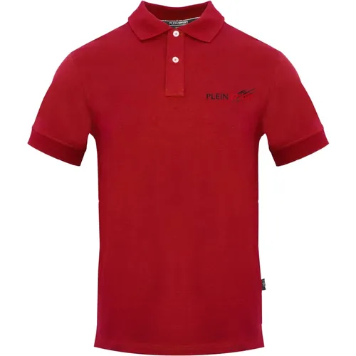 Kurzarm-Poloshirt aus Baumwolle , Herren, Größe: XL - Plein Sport - Modalova