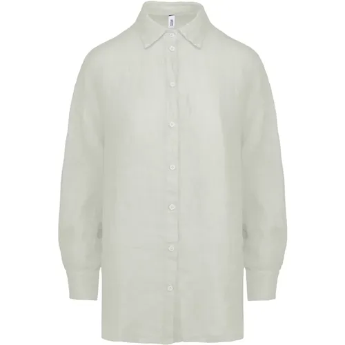Loose Fit Linen Shirt , female, Sizes: M, XS, L, S, XL - BomBoogie - Modalova
