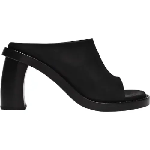 Leather heels , female, Sizes: 3 UK - Ann Demeulemeester - Modalova