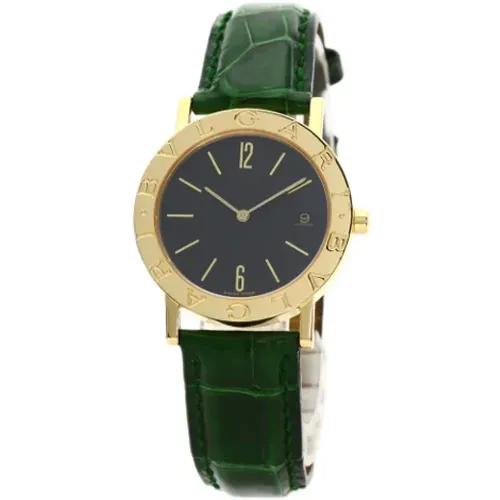 Pre-owned Yellow Gold watches , male, Sizes: ONE SIZE - Bvlgari Vintage - Modalova