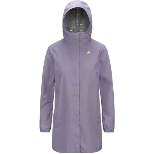 Violet Glicine Eco Stretch Jacket , female, Sizes: S, M - K-way - Modalova