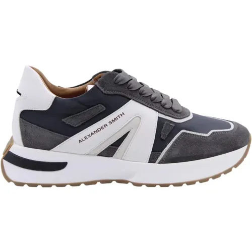 Albot Sneaker , male, Sizes: 9 UK, 10 UK, 7 UK, 8 UK, 6 UK - Alexander Smith - Modalova