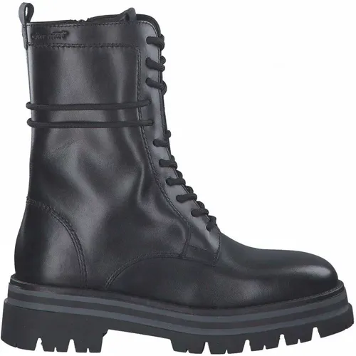Casual Leather Ankle Boots , female, Sizes: 6 UK, 4 UK - tamaris - Modalova