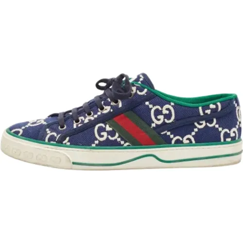 Pre-owned Canvas sneakers - Gucci Vintage - Modalova