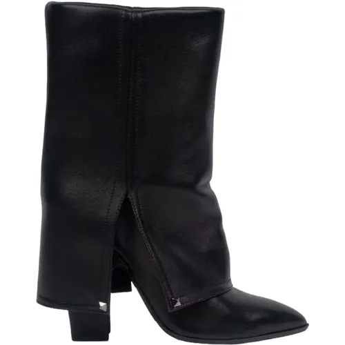 Leather Ankle Boot , female, Sizes: 5 UK, 4 UK, 7 UK - Marc Ellis - Modalova