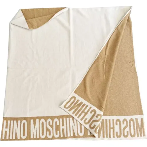 Wendbarer Glitter Poncho Jacke - Moschino - Modalova