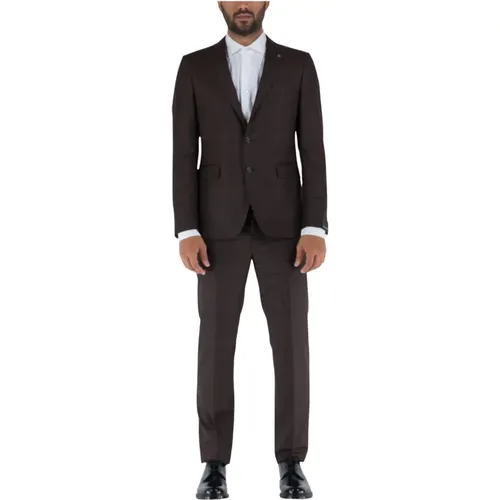 Modern Single Breasted Suit Set , male, Sizes: XL - Tagliatore - Modalova