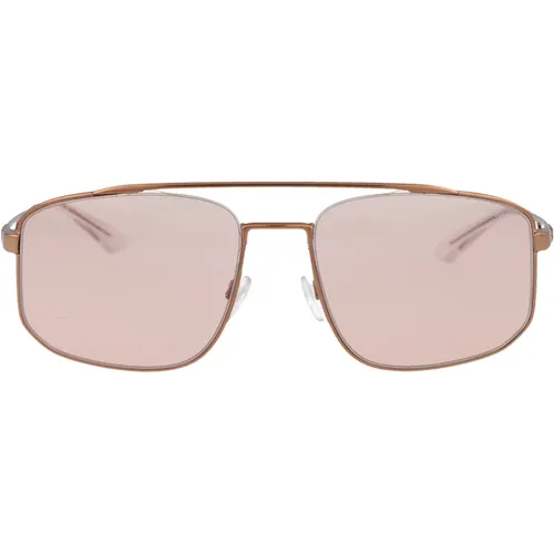 Stylish Sunglasses 0Ea2139 , male, Sizes: 57 MM - Emporio Armani - Modalova