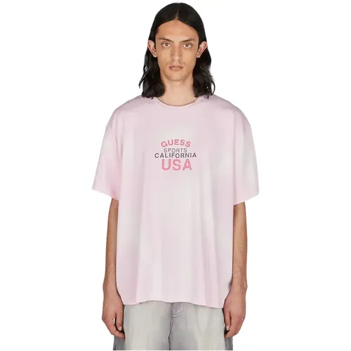 Amerikanischer Geist Grafik T-Shirt - Guess - Modalova