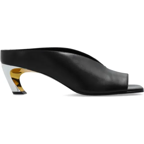 Leder Slides Alexander McQueen - alexander mcqueen - Modalova