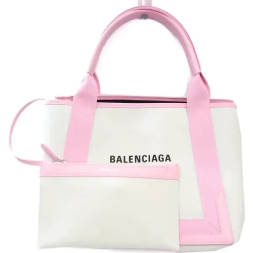 Pre-owned Canvas handbags , female, Sizes: ONE SIZE - Balenciaga Vintage - Modalova